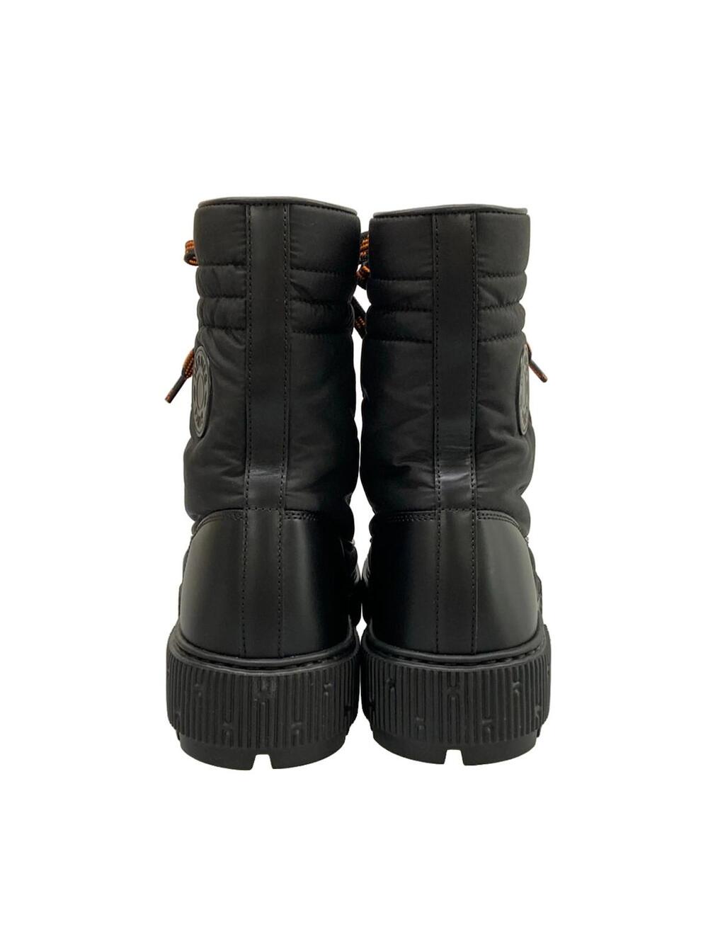 Hermes Fresh Black Nylon Rubber Women's #281285H10B - Picture 6 of 12